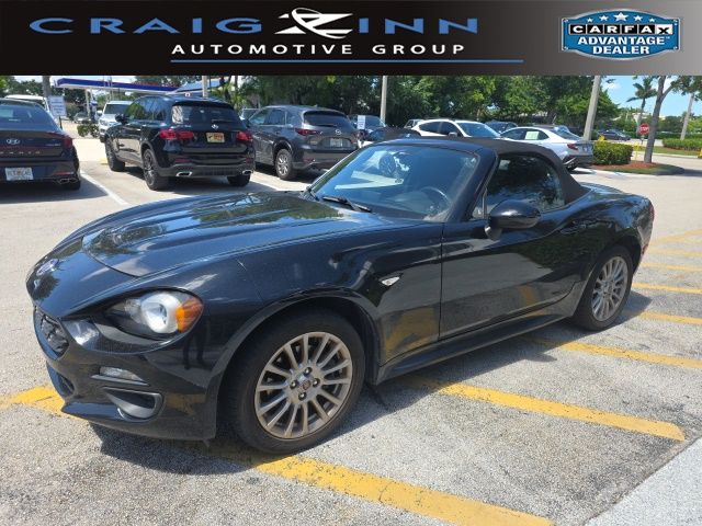 Black Metallic 2020 FIAT 124 Spider Classica Convertible Rear-Wheel Drive 6-Speed Automatic