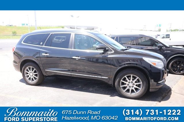 Carbon Black Metallic 2014 Buick Enclave Leather FWD SUV / Crossover Front-Wheel Drive 6-Speed Automatic