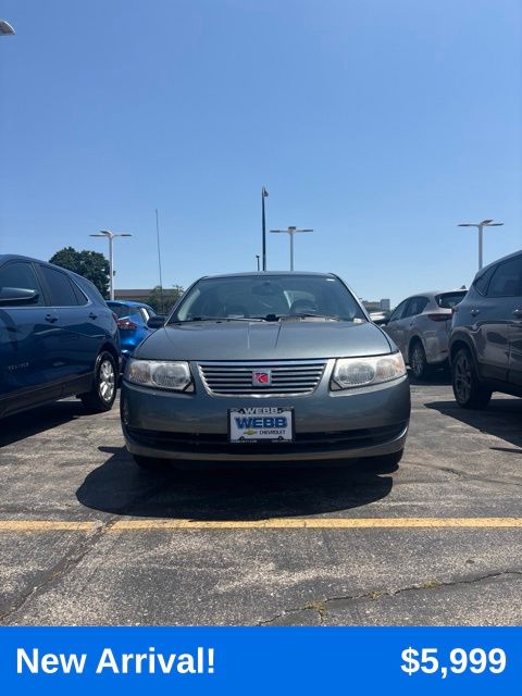 Storm Gray 2007 Saturn ION Sedan Front-Wheel Drive 4-Speed Automatic