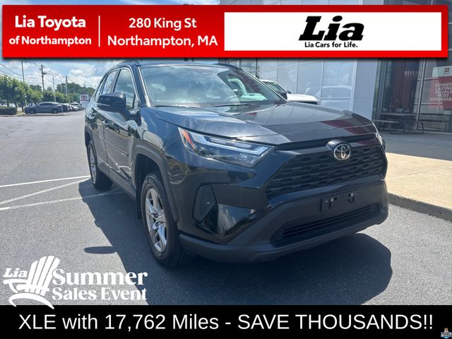 Midnight Black Metallic 2025 Toyota RAV4 SUV / Crossover All-Wheel Drive 8-Speed Automatic