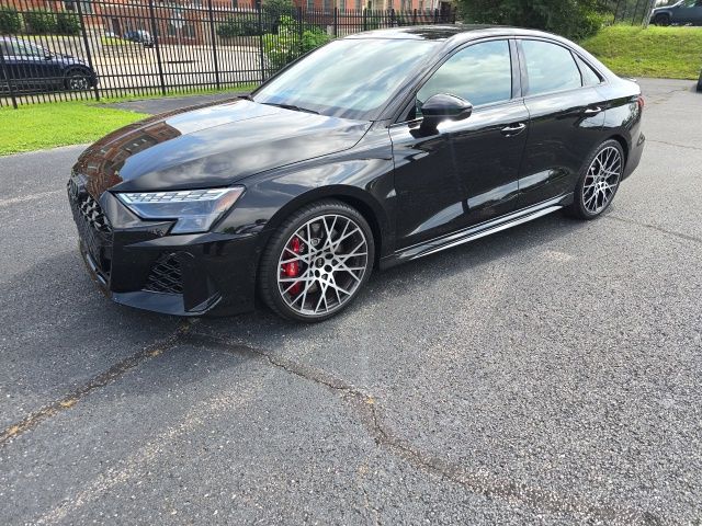 Black 2025 Audi RS 3 Sedan All-Wheel Drive 7-Speed Automatic