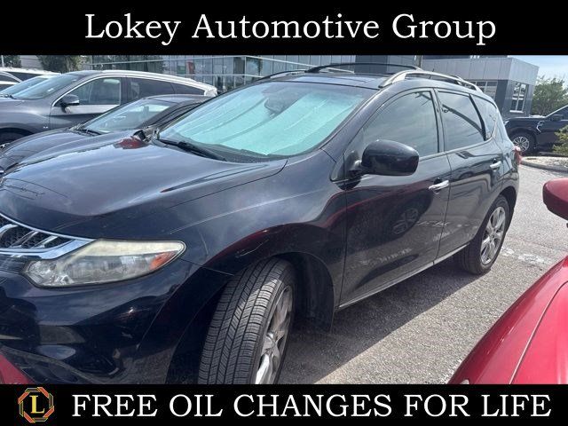 Black Sapphire Metallic 2012 Nissan Murano LE SUV / Crossover Front-Wheel Drive Continuously Variable Transmission