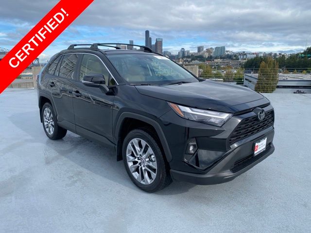 Midnight Black Metallic 2025 Toyota RAV4 SUV / Crossover All-Wheel Drive 8-Speed Automatic