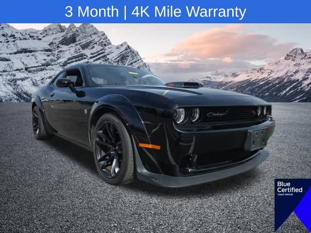 Pitch Black Clearcoat 2021 Dodge Challenger R/T Scat Pack Widebody RWD Coupe Rear-Wheel Drive 8-Speed Automatic