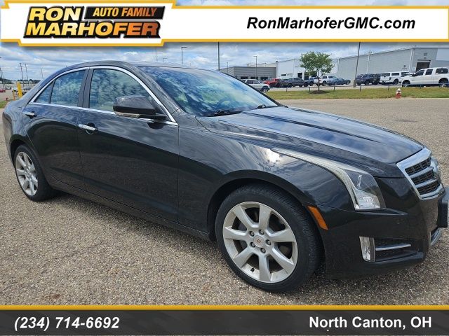 Black Diamond Tricoat 2013 Cadillac ATS 3.6L Performance AWD Sedan All-Wheel Drive 6-Speed Automatic