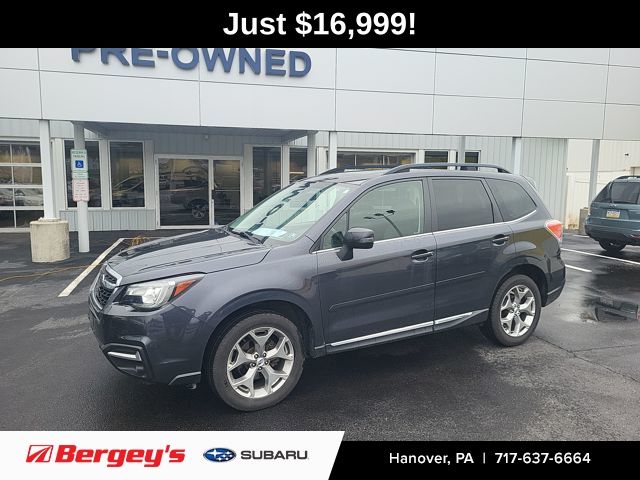 Dark Gray Metallic 2018 Subaru Forester 2.5i Touring SUV / Crossover All-Wheel Drive Continuously Variable Transmission