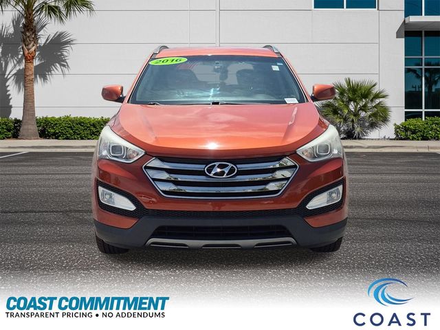 Used 2016 Hyundai Santa Fe Sport with VIN 5XYZU3LB3GG375525 for sale in New Port Richey, FL