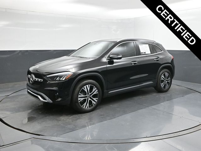 Night Black 2025 Mercedes-Benz GLA SUV / Crossover All-Wheel Drive 8-Speed Dual Clutch