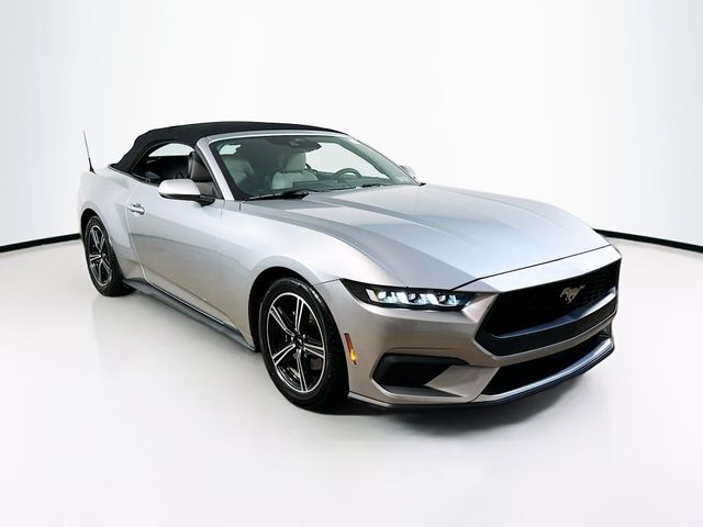 Silver Metallic 2024 Ford Mustang EcoBoost Convertible RWD Convertible Rear-Wheel Drive Automatic