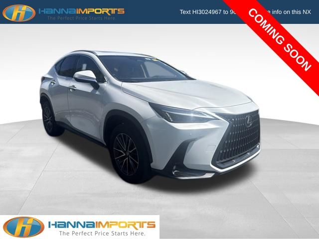 Eminent White Pearl 2025 Lexus NX SUV / Crossover Front-Wheel Drive 8-Speed Automatic