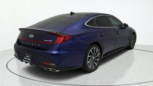 2020 Hyundai Sonata Limited Blue at Cook Ford