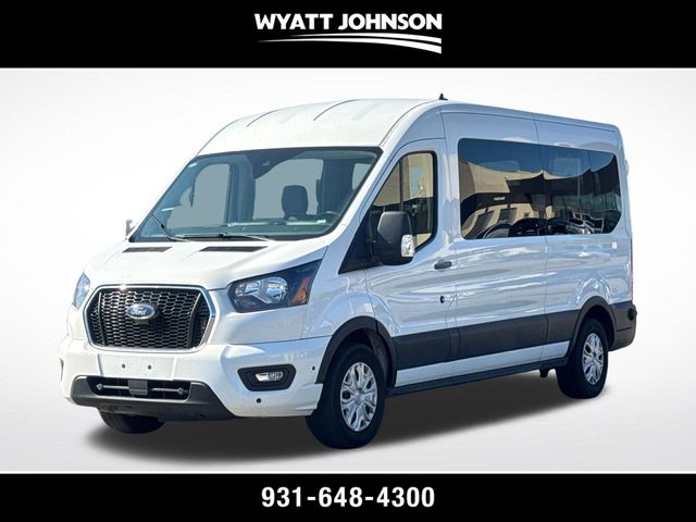 Oxford White 2024 Ford Transit Passenger Van Rear-Wheel Drive