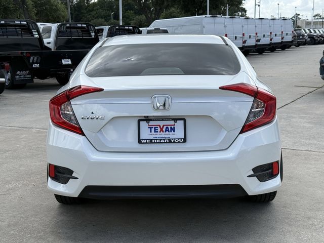2016 Honda Civic EX White at Autostrade