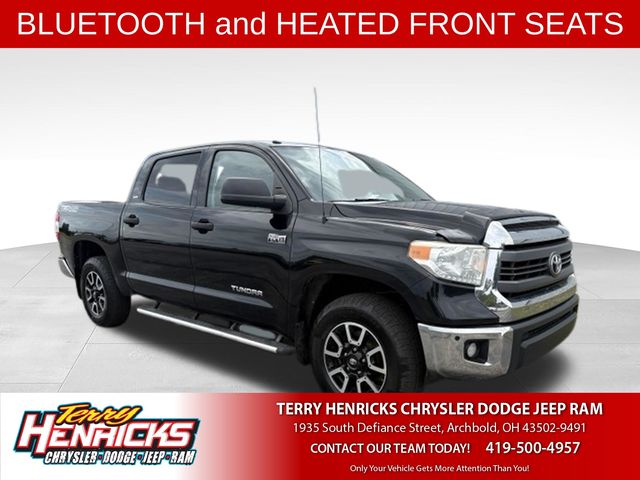 Black 2015 Toyota Tundra Pickup Truck Four-Wheel Drive 6-Speed Automatic Overdrive