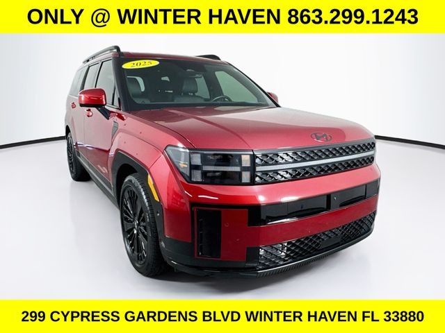 Red 2025 Hyundai Santa Fe Hybrid SUV / Crossover Front-Wheel Drive 6-Speed Automatic