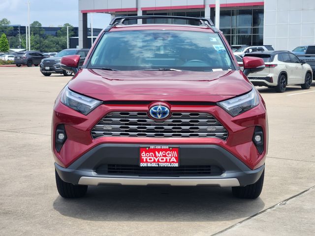 2024 Toyota RAV4 Hybrid Limited Red at Community Toyota