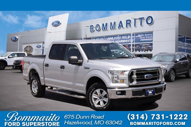 Ingot Silver 2017 Ford F-150 Pickup Truck Four-Wheel Drive 6-Speed Automatic