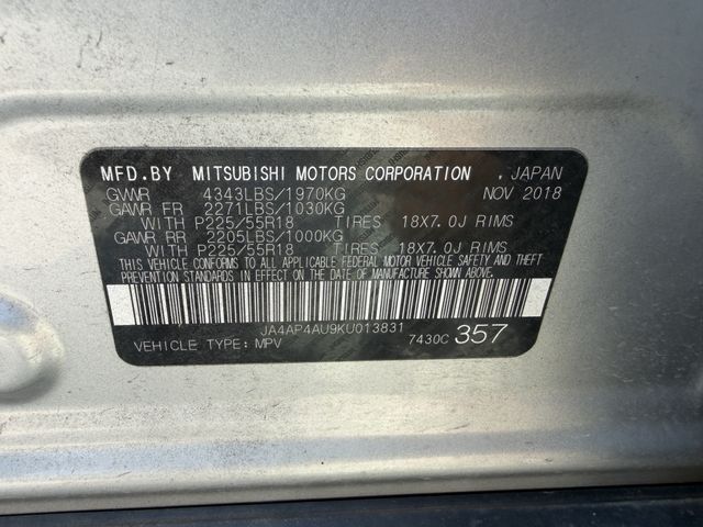 2019 Mitsubishi Outlander Sport 2.0 SE Silver at Big Star Chrysler Jeep Dodge Ram 