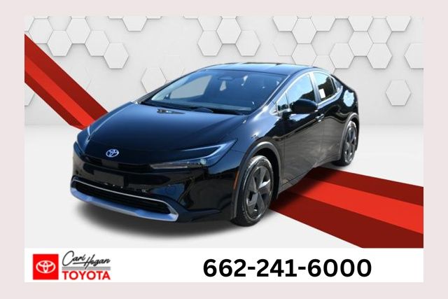 Midnight Black 2026 Toyota Prius Plug-In Hybrid Hatchback Front-Wheel Drive Continuously Variable Transmission