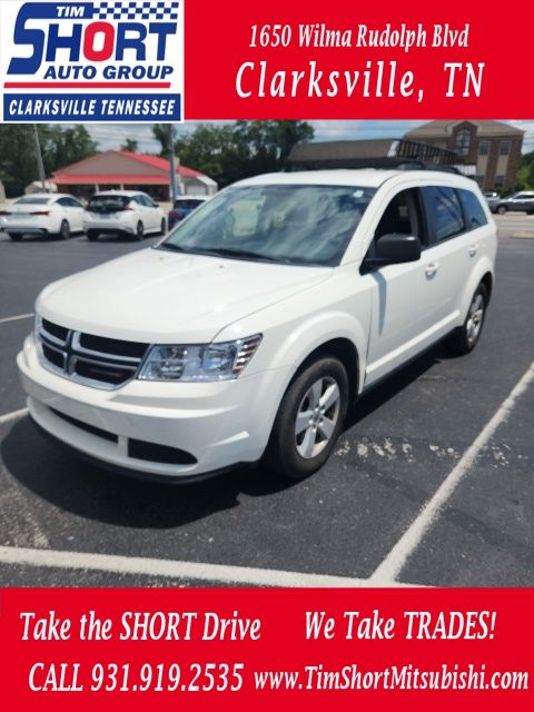 Vice White 2018 Dodge Journey SUV / Crossover Front-Wheel Drive 4-Speed Automatic