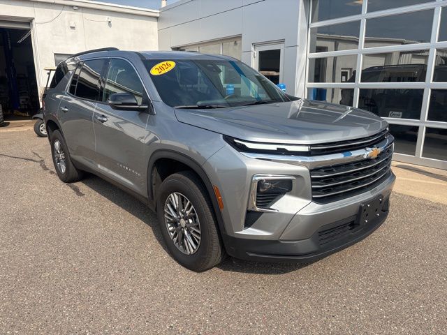 Sterling Gray Metallic 2026 Chevrolet Traverse SUV / Crossover Four-Wheel Drive 8-Speed Automatic