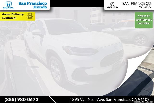 Platinum White Pearl 2025 Honda HR-V LX FWD SUV / Crossover Front-Wheel Drive Continuously Variable Transmission