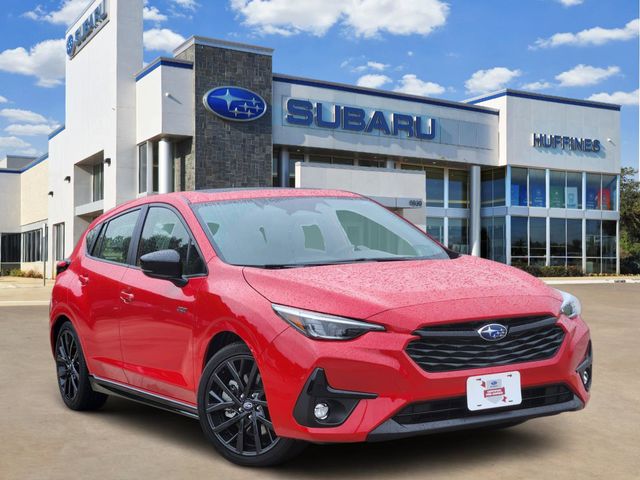Pure Red 2024 Subaru Impreza RS AWD Wagon All-Wheel Drive Continuously Variable Transmission