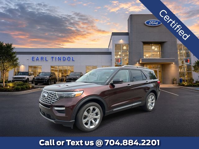 Red (Copper Metallic) 2020 Ford Explorer SUV / Crossover All-Wheel Drive Automatic