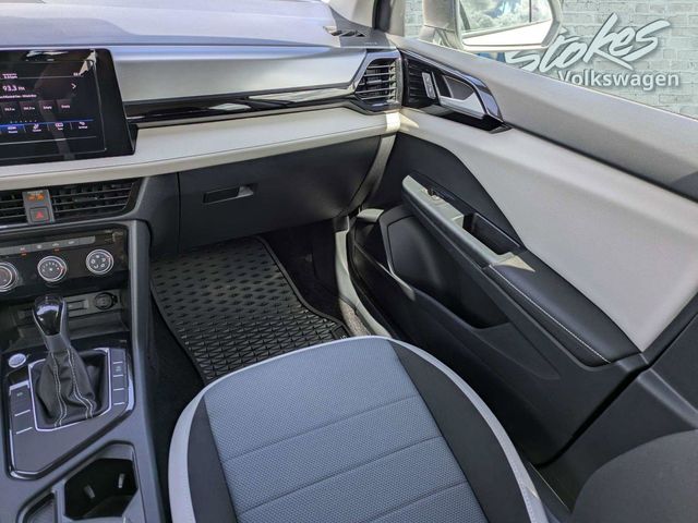 2025 Volkswagen Taos 1.5T S White at Stokes Volkswagen