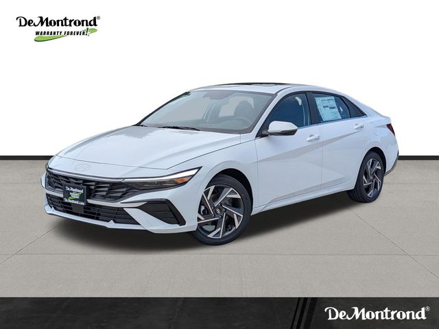 2026 Hyundai Elantra Limited White at Baytown Hyundai