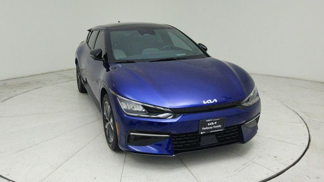 2023 Kia EV6 GT-Line Blue at DeMontrond Automotive Group