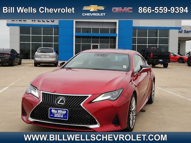Infrared 2020 Lexus RC Coupe Rear-Wheel Drive 8-Speed Automatic