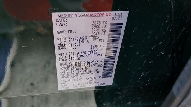 2022 Nissan Pathfinder