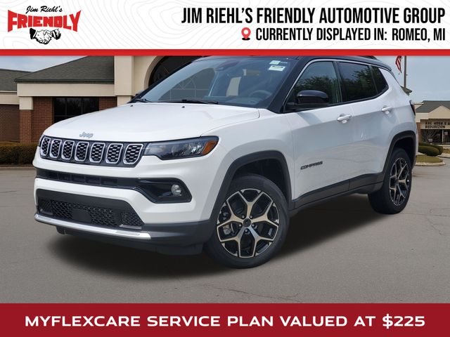 Bright White Clearcoat 2026 Jeep Compass SUV / Crossover Four-Wheel Drive 8-Speed Automatic