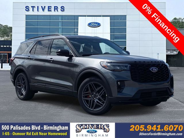 Gray Metallic 2026 Ford Explorer SUV / Crossover Rear-Wheel Drive Automatic