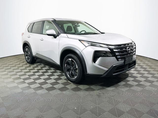 Brilliant Silver Metallic 2024 Nissan Rogue SV FWD SUV / Crossover Front-Wheel Drive Continuously Variable Transmission