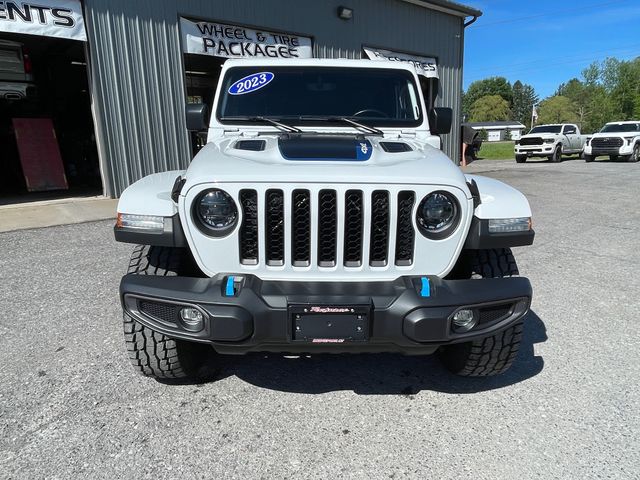 2023 Jeep Wrangler Rubicon 4xe - Bright White Clearcoat exterior view 2