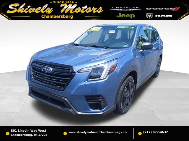 Horizon Blue Pearl 2022 Subaru Forester SUV / Crossover All-Wheel Drive Continuously Variable Transmission