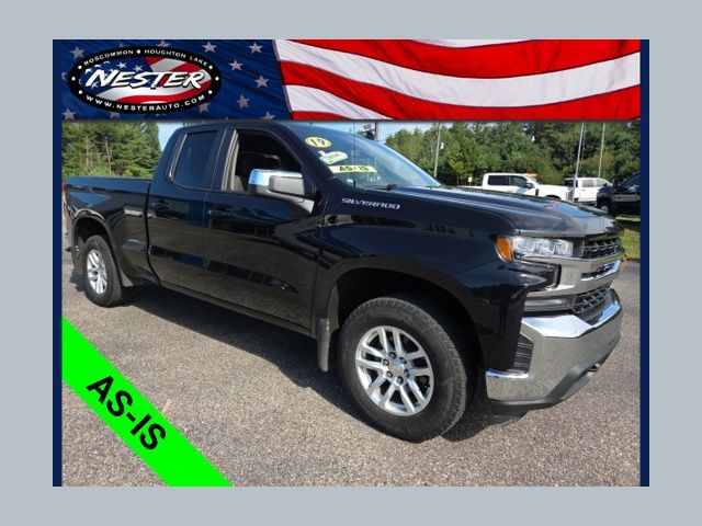 Black 2019 Chevrolet Silverado 1500 Pickup Truck Four-Wheel Drive 8-Speed Automatic