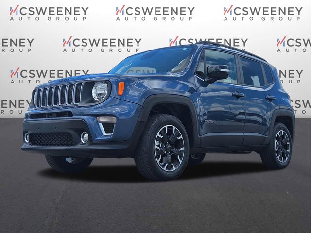 Slate Blue Pearlcoat 2023 Jeep Renegade SUV / Crossover Four-Wheel Drive 9-Speed Automatic