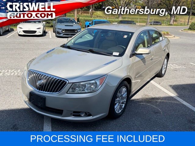 Champagne Silver Metallic 2013 Buick LaCrosse Leather FWD Sedan Front-Wheel Drive 6-Speed Automatic