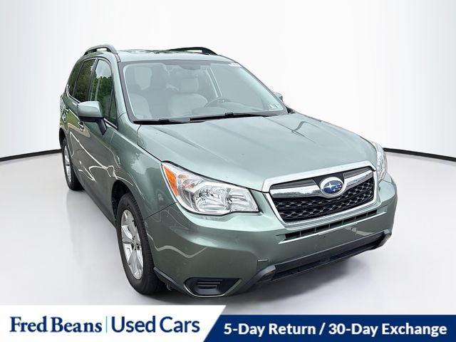 Jasmine Green Metallic 2015 Subaru Forester SUV / Crossover All-Wheel Drive Continuously Variable Transmission
