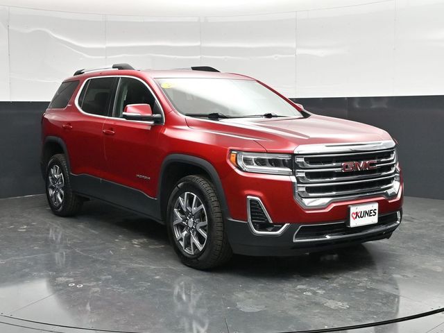 Volcanic Red Tintcoat 2023 GMC Acadia SLT AWD SUV / Crossover Four-Wheel Drive 9-Speed Automatic