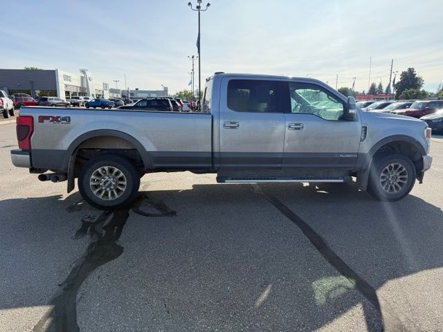 2020 Iconic Silver Metallic Ford Super Duty F-350 SRW Lariat 4X4 Truck