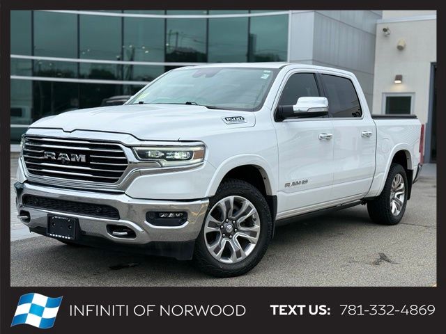 Ivory White Tri-Coat Pearlcoat 2022 RAM 1500 Pickup Truck Four-Wheel Drive 8-Speed Automatic