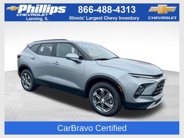 Sterling Gray Metallic 2024 Chevrolet Blazer SUV / Crossover Front-Wheel Drive 9-Speed Automatic Overdrive