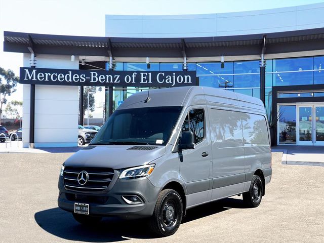 Graphite Gray 2024 Mercedes-Benz Sprinter Van 9-Speed Automatic