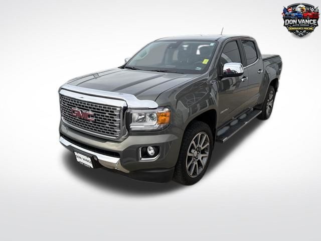 Mineral Metallic 2017 GMC Canyon Denali Crew Cab 4WD Pickup Truck Four-Wheel Drive 8-Speed Automatic