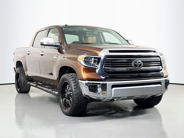 Sunset Bronze Mica 2015 Toyota Tundra 1794 CrewMax 5.7L 4WD Pickup Truck Four-Wheel Drive 6-Speed Automatic Overdrive