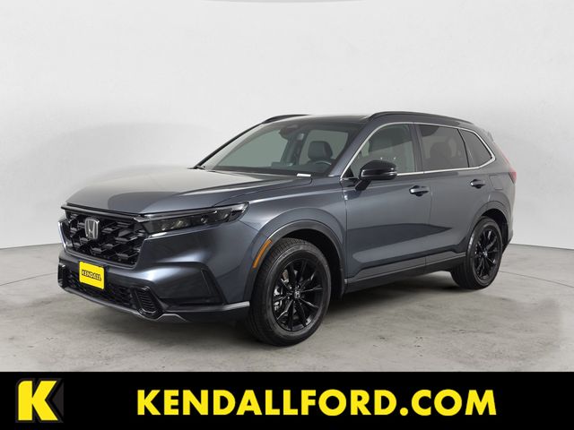 Gray 2025 Honda CR-V Hybrid SUV / Crossover All-Wheel Drive Continuously Variable Transmission